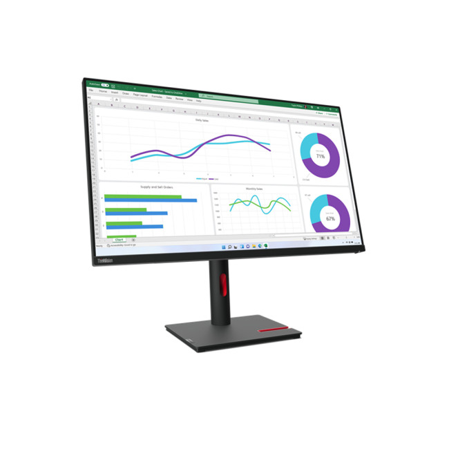 Lenovo ThinkVision T32h-30 31.5" 2560 x 1440 Quad HD LED Monitor