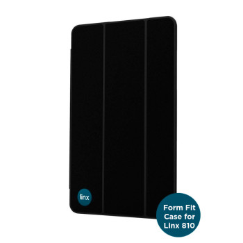 LINX810 Targus Form Fit Folio Case for Linx 8 Tablet, Exclusive Style - Black