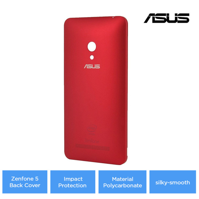ASUS Zenfone 5 Back Cover / Case A500CG, A501CG, LTE A500KL- Red Colour - 90XB00RA-BSL250