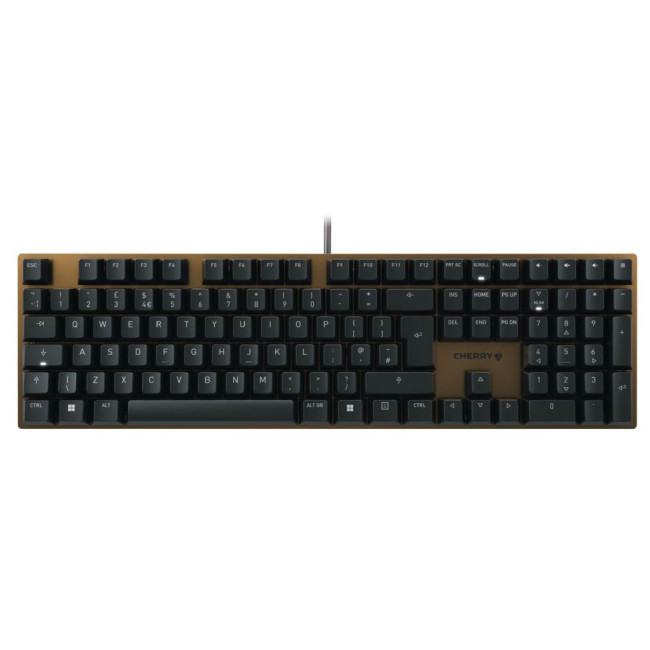 CHERRY KC 200 MX Minimalist Mechanical Wired USB QWERTY UK English Keyboard