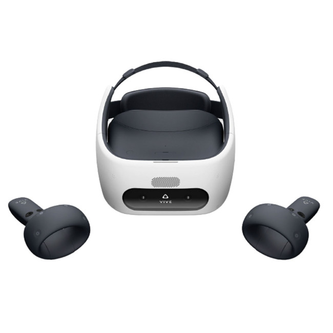 HTC VIVE Focus Plus Virtual Reality System - VR headset in white/grey