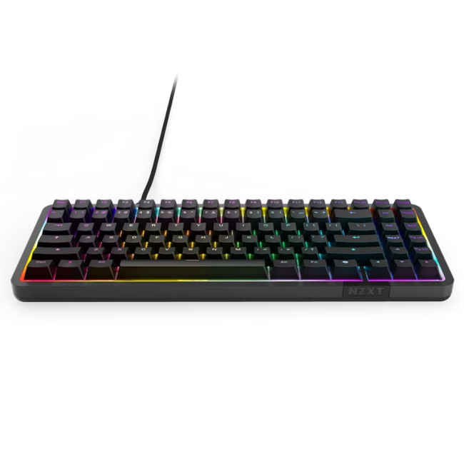 NZXT Function Elite MiniTKL Magnetic Switches Wired RGB Gaming Keyboard - Black