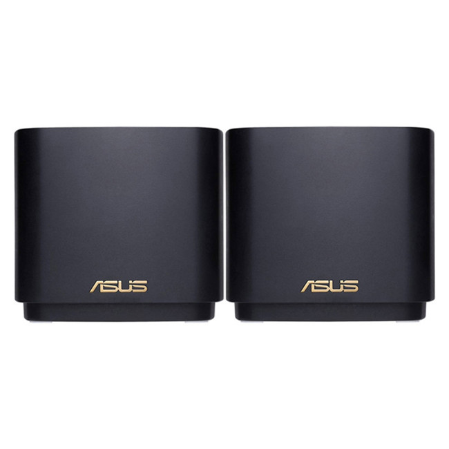 ASUS ZenWiFi Mini XD4 Wireless Router Gigabit Ethernet Tri-band Mesh Wi-Fi 6 (2.4 GHz / 5 GHz / 5 GHz) - 2 Pack - 90IG05N0-MO3R30