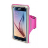 Tucano Neo Sporty Arm Band for 5-inches Smartphone 4 Earphone Holes Pink