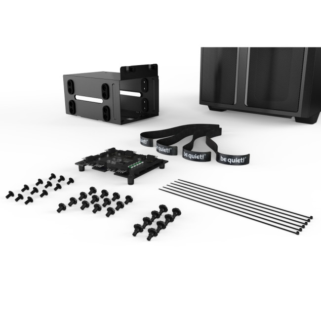 be quiet! Pure Base 500 FX Mid Tower Tempered Glass ARGB Gaming PC Case - Black