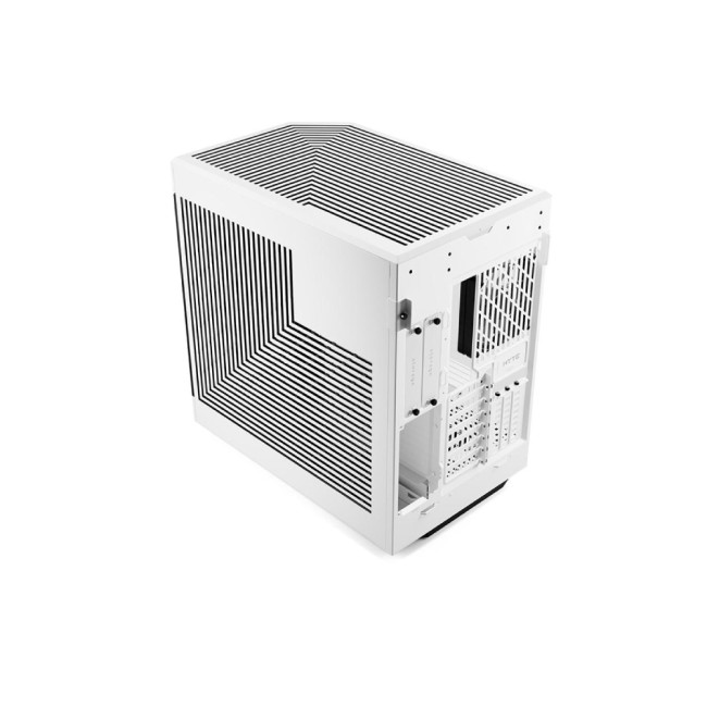 HYTE Y60 Mid Tower Panoramic Tempered Glass Gaming Case - White