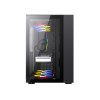 GameMax Infinity ATX RGB Tempered Glass Mid Tower Gaming PC Case - Black