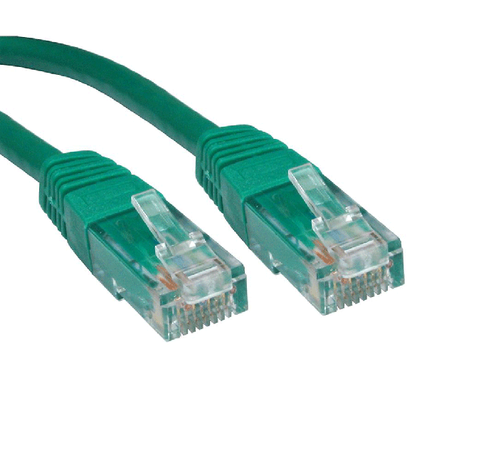 Microconnect 7.5 meter Cat6 UTP PVC Network Cable, RJ45 Male Connectors - Green