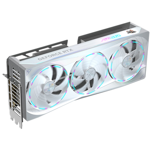 GIGABYTE GeForce RTX 5080 AORUS MASTER ICE 16GB Graphics Card - White