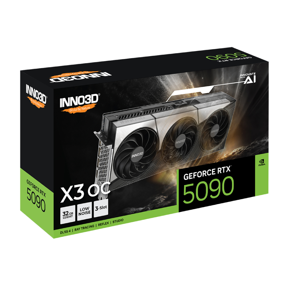 Inno3D RTX 5090 X3 32GB OC: N50903-32D7X-17593928