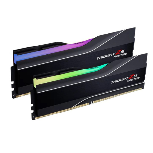 G.Skill Trident Z5 Neo F5-6000J3238G32GX2-TZ5NR 64 GB DDR5 6000 MHz Heatsink RGB Black Desktop Memory