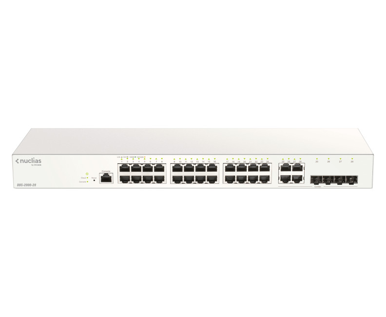 D-Link DBS-2000-28 - Network switch Managed Gigabit Ethernet (10/100/1000) Grey