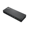 Lenovo ThinkPad Thunderbolt 4 Wired WorkStation Port Replicator Dock HDMI DP Black