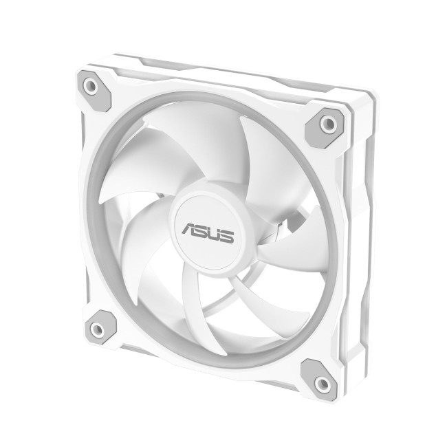 ASUS Prime MR120 ARGB 120mm PC Fan - White