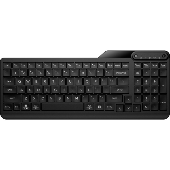 HP 475 Dual-Mode Wireless QWERTY Keyboard Black - 7N7B9AA#ABU
