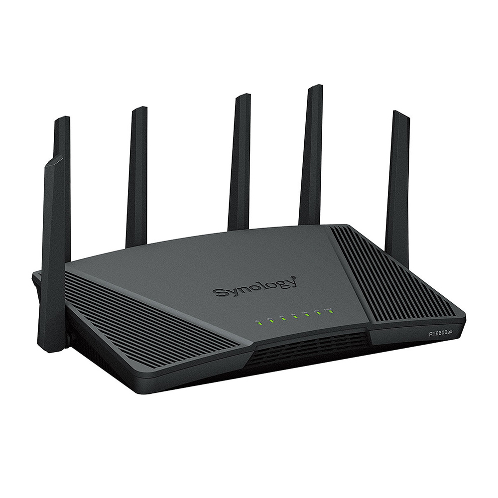 Refurbished Synology RT6600ax4-port Switch Tri-band Wireless Router