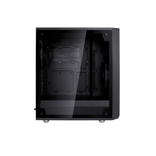 Fractal Design Meshify C ATX Mid Tower Blackout Tempered Glass Quiet PC Case