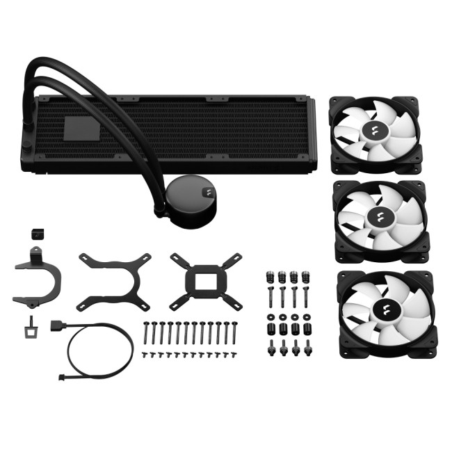 Fractal Design Lumen S36 v2 RGB 3x120 mm Fans All-in-One Liquid Cooler