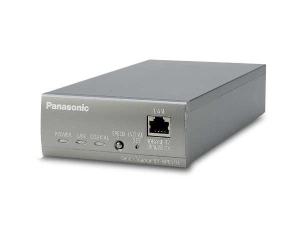 Panasonic BY-HPE11KTCE Coaxial LAN Converter with POE Function, 28 W Consumption