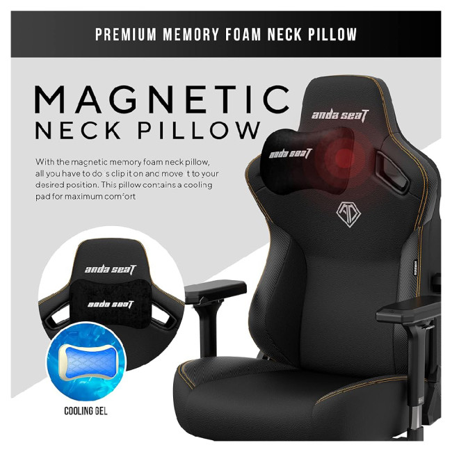 Anda Seat Kaiser Series 3 Large Premium Gaming Chair - Black