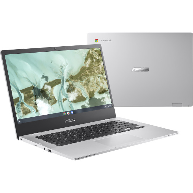 Refurbished ASUS Chromebook CX1400CKA Intel Pentium Silver 4GB RAM 128GB eMMC 14" ChromeOS Laptop