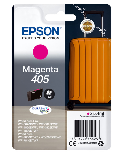 Epson 405 DURABrite Ultra Ink ink cartridge 1 pc(s) Original Magenta