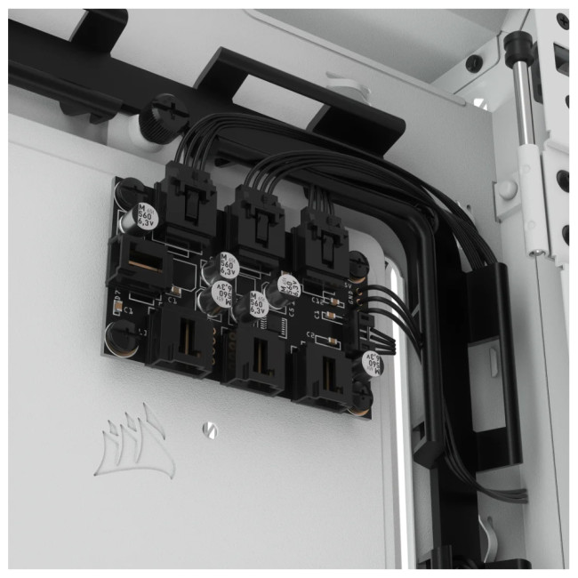 Corsair iCUE 5000X RGB Mid Tower TG ATX Gaming Case - White