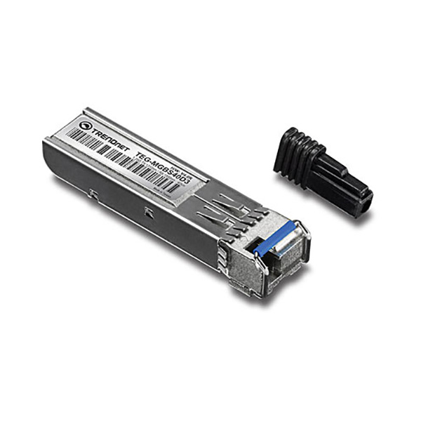 TRENDnet TEG-MGBS40D3 SFP Dual Wavelength Single-Mode LC Module 40km 1000Base-BX