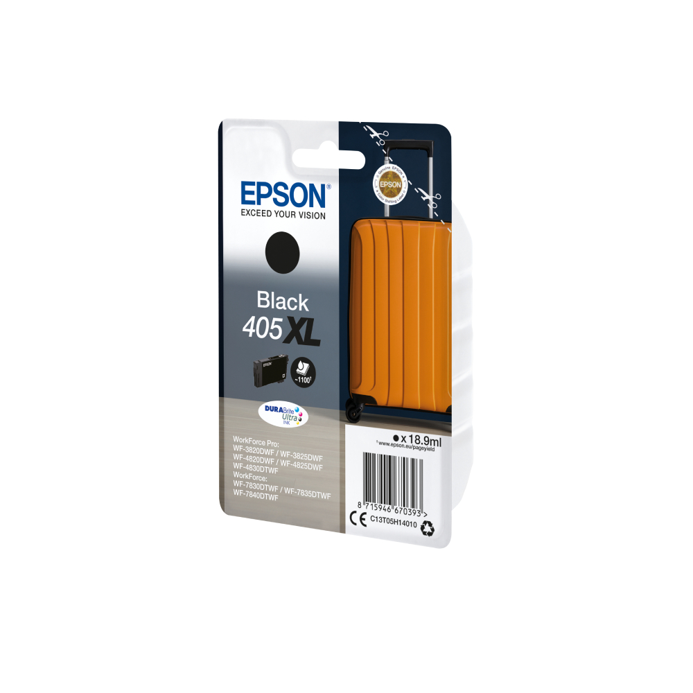 Epson 405XL DURABrite Ultra Black Ink Cartridge - High Yield - 18.9ml - C13T05H14010 - Image 12