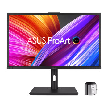 ASUS ProArt Display PA27DCE-K 26.9" 4K Ultra HD OLED USB-C HDR10 Height Adjustable Monitor with Speakers