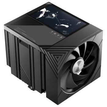 TRYX TURRIS T620 380W Dual Fan CPU Tower Air Cooler - Black