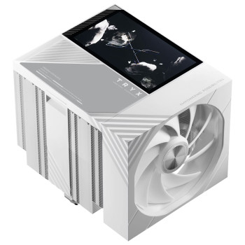 TRYX TURRIS T620 380W Dual Fan CPU Tower Air Cooler - White