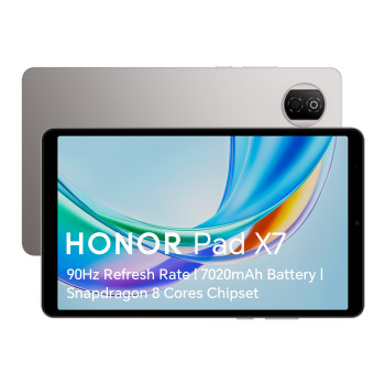HONOR Pad X7 8.7" LCD IPS 90Hz Snapdragon 680 4GB RAM 128GB Storage Wi-Fi Android Tablet - Grey