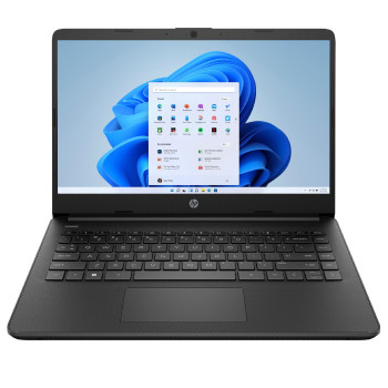 Refurbished HP 14s-dq0007na Intel Celeron N4120 4GB RAM 64GB eMMC 14" Windows 11 Home S Laptop