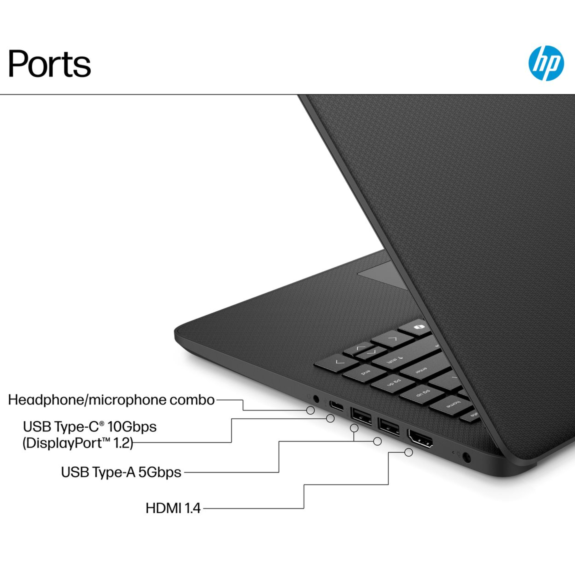 HP 14s - Intel Celeron N4500 - 4GB/64GB - Business Laptop