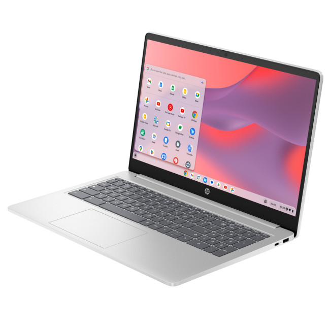 HP Chromebook 15a-nb0006na Intel&#174; N N100 4GB RAM 128GB UFS 15.6" HD ChromeOS Laptop