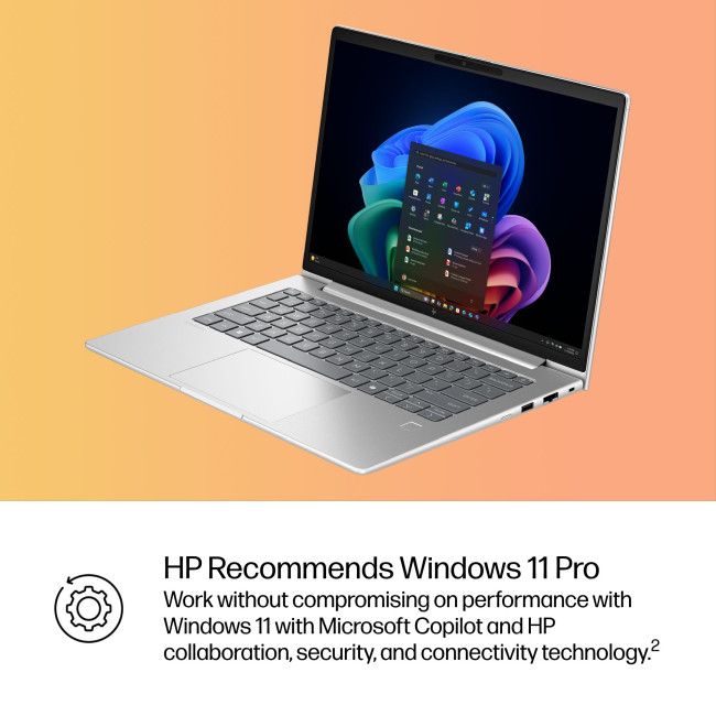 HP EliteBook 6 G1q 14" Notebook Next Gen AI PC Copilot+ PC Qualcomm Snapdragon X1-26-100 14" WUXGA 16GB RAM 512GB SSD Windows 11 Pro