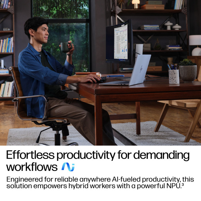 HP EliteBook 8 G1i 14" Notebook Next Gen AI PC Wolf Pro Security Edition Intel Core Ultra 5 228V 14" WUXGA 32GB RAM Windows 11 Pro