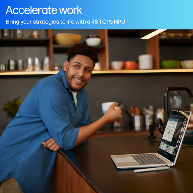 HP EliteBook X Flip G1i 14" Notebook Next Gen AI PC Wolf Pro Security Edition Intel Core Ultra 7 258V Hybrid 2-in-1 14" Touchscreen WUXGA 32GB RAM Windows 11 Pro