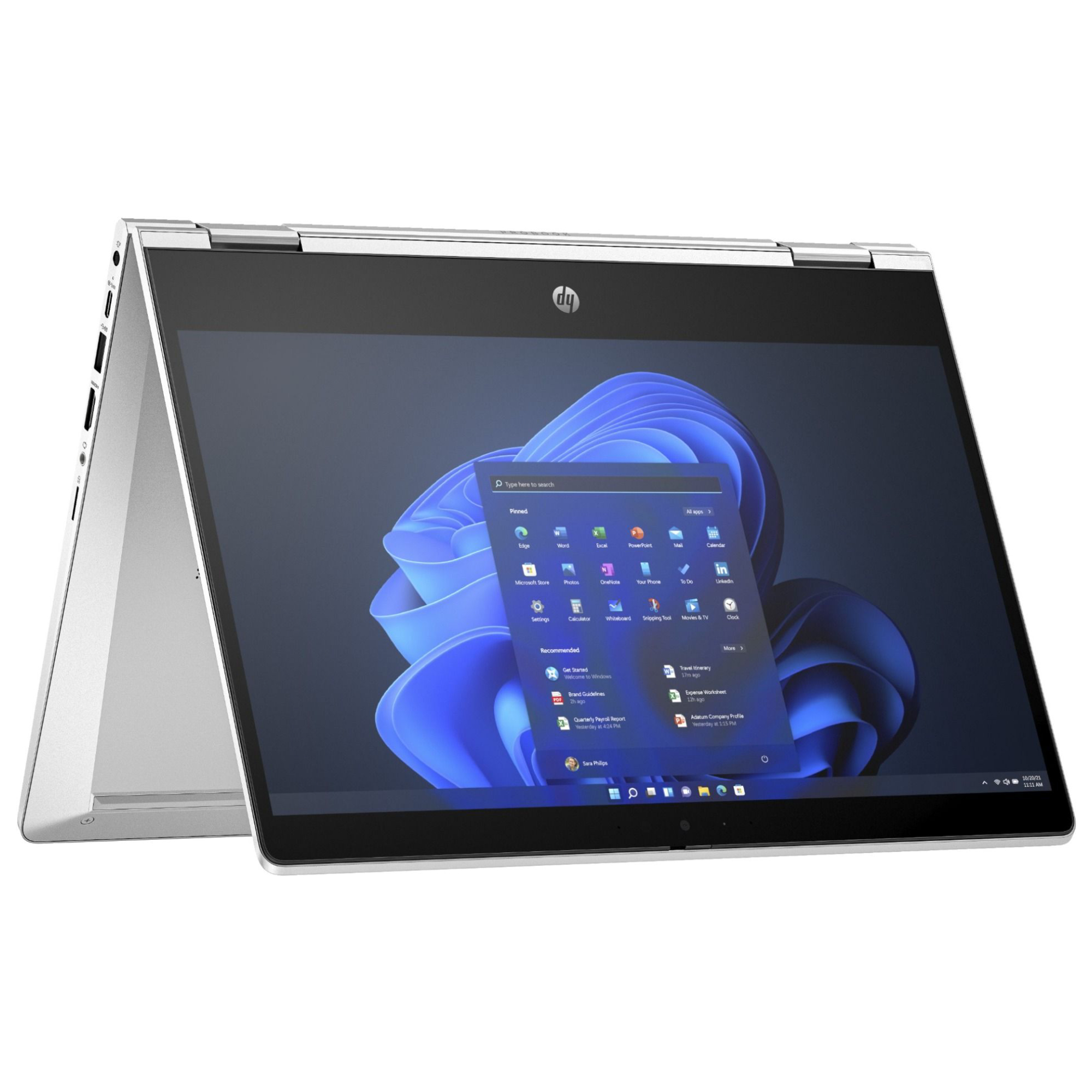 Refurbished HP Pro x360 435 G10 AMD Ryzen 5 7530U 16GB RAM 512GB SSD 13.3" Touchscreen Windows 11 Pro Laptop