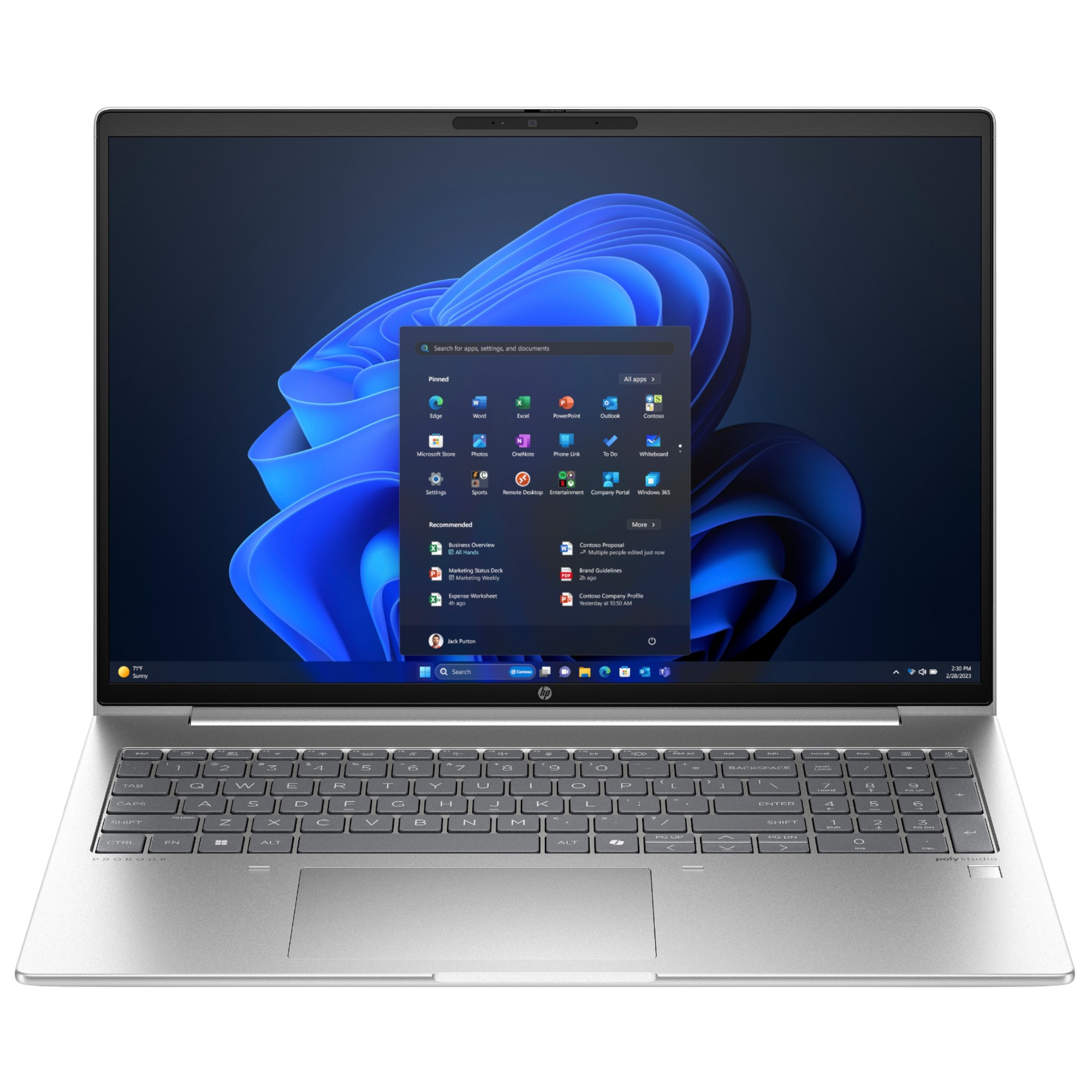 Refurbished HP ProBook 460 G11 Intel Core Ultra 5 125U 24GB RAM 256GB SSD 16" Windows 11 Pro Business Laptop
