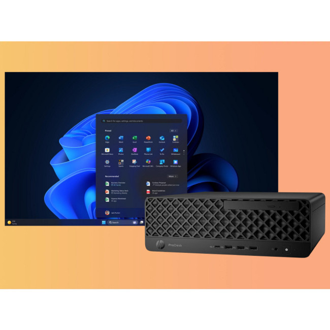 HP ProDesk 4 SFF G1i AI Wolf Pro Security Edition Intel&#174; Core Ultra 5 235 16GB RAM 512GB SSD Windows 11 Pro PC