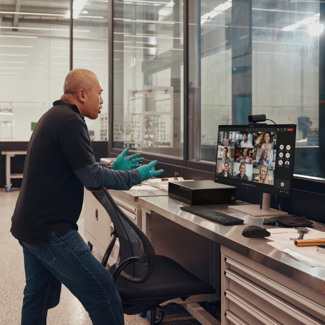 HP ProDesk 4 SFF G1i AI Wolf Pro Security Edition Intel&#174; Core Ultra 5 235 16GB RAM 512GB SSD Windows 11 Pro PC