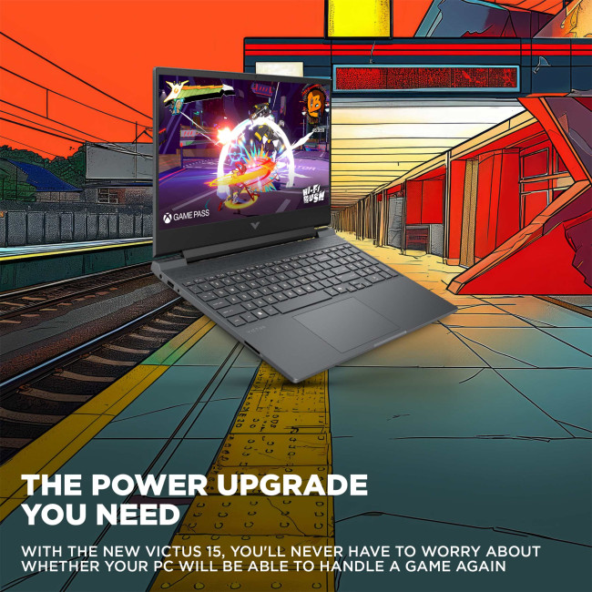 HP Victus Gaming 15-fa2300na C17WHEA Intel&#174; Core&#153; i5-13420H 16GB RAM 512GB SSD RTX 4050 15.6" Full HD Windows 11 Home Laptop