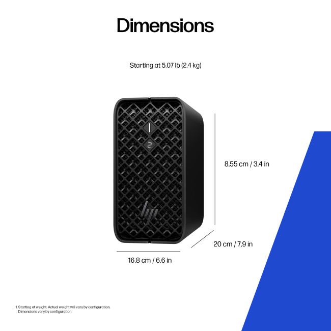 HP Z2 Mini G1a Copilot+ PC AMD Ryzen AI Max PRO 385 64GB RAM 1TB SSD Windows 11 Pro Mini PC