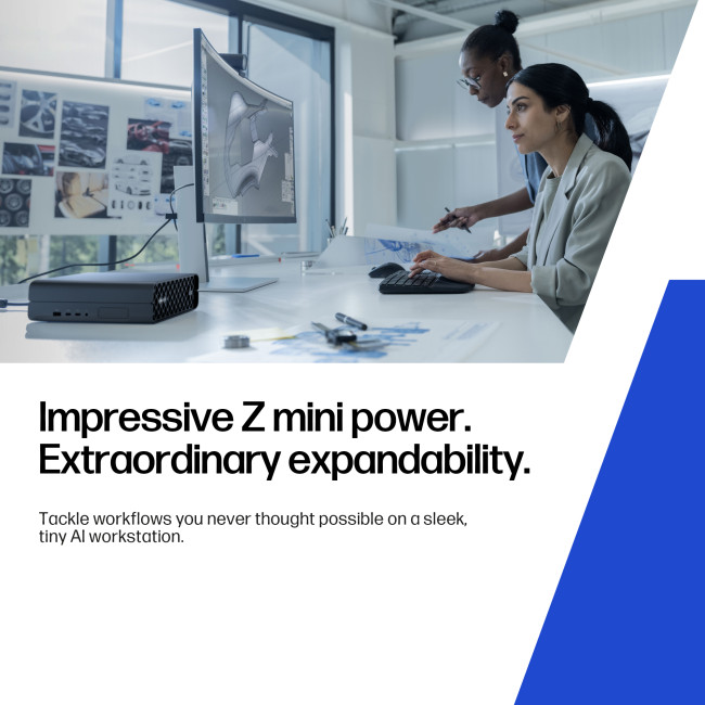 HP Z2 Mini G1i Intel&#174; Core Ultra 7 265 32GB RAM 1TB SSD RTX A1000 Windows 11 Pro Mini PC
