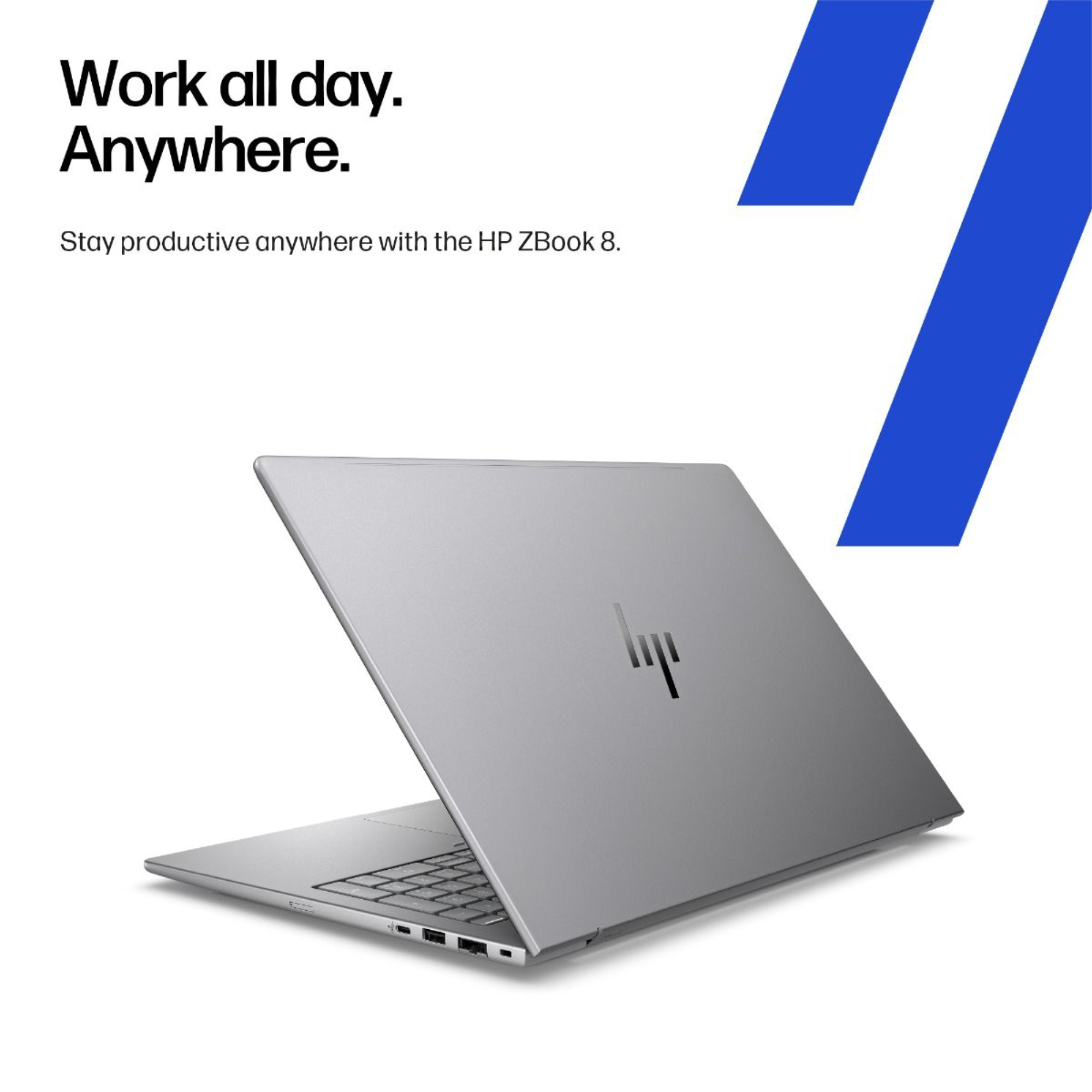 HP ZBook 8 G1 64GB/1TB AMD AI 9 Business Laptop