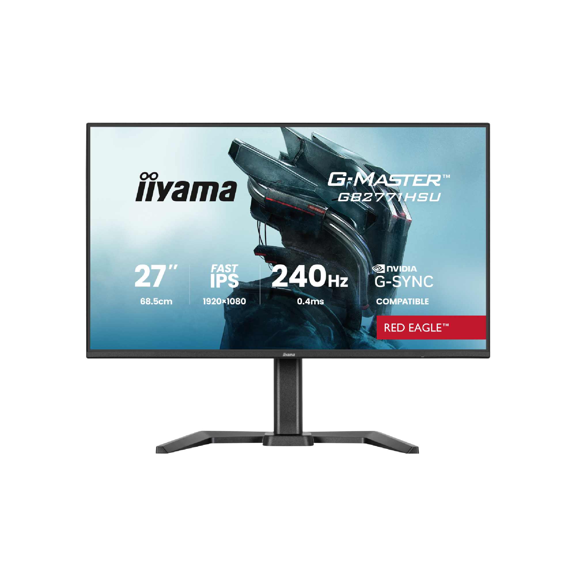 iiyama G-Master GB2771HSU-B1 240Hz Fast IPS Gaming Monitor