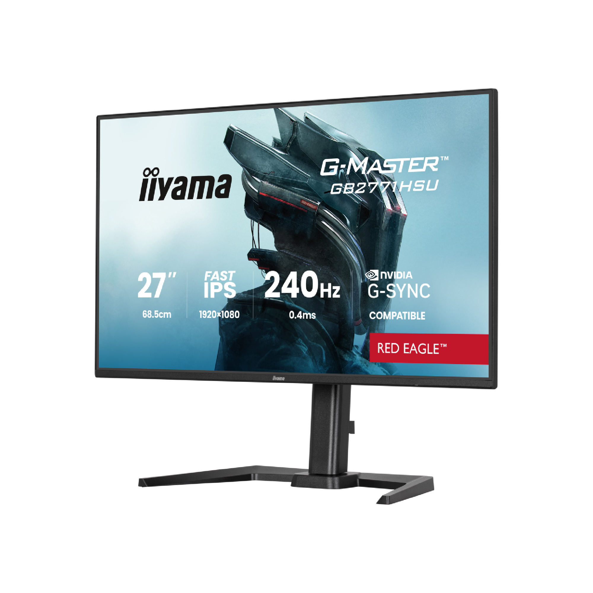 iiyama G-Master GB2771HSU-B1 240Hz Fast IPS Gaming Monitor