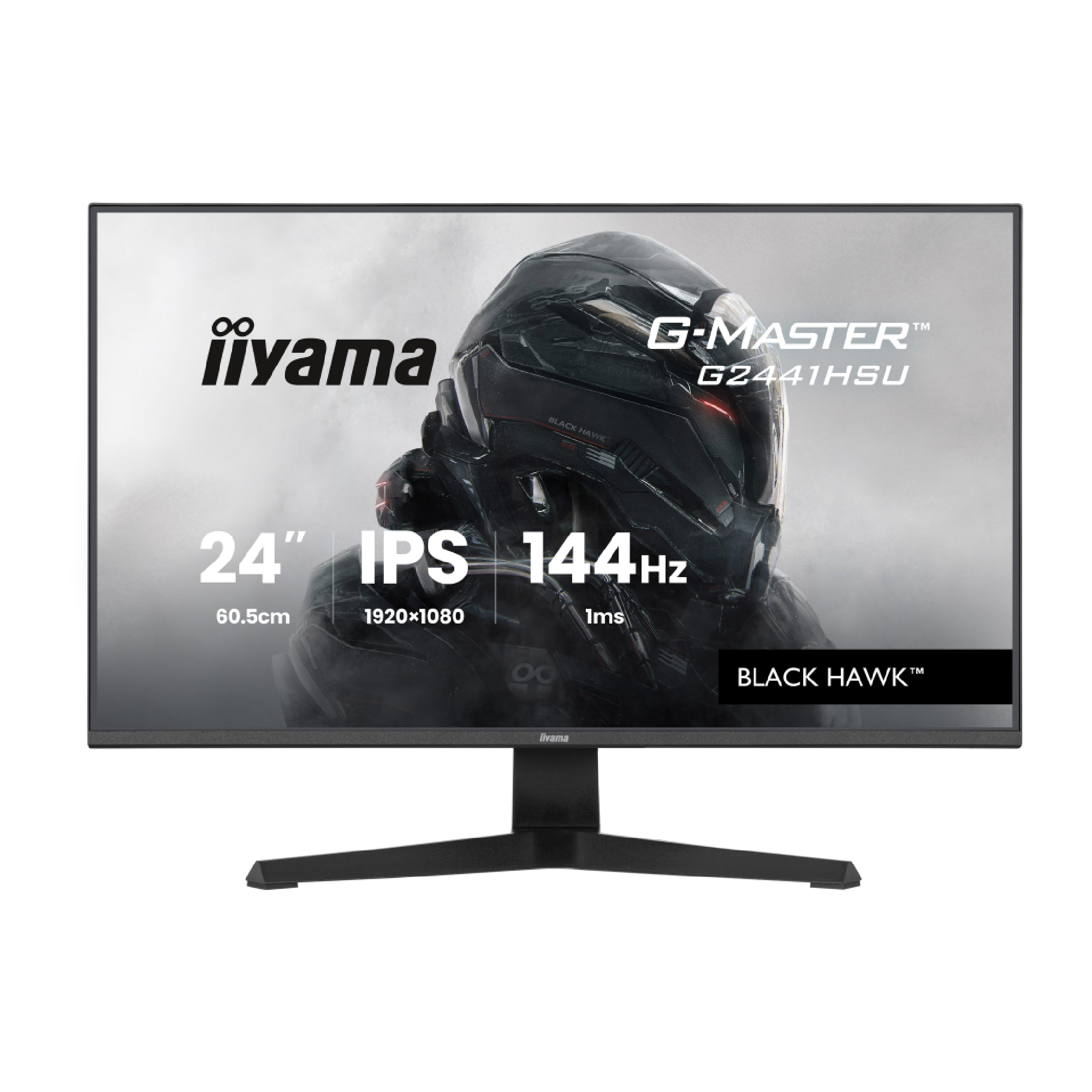 iiyama G-Master G2441HSU-B1 24" IPS Full HD 144Hz 1ms Freesync Gaming Monitor with Speakers